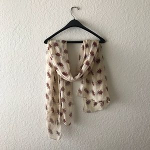 Lady Bug Sheer Scarf